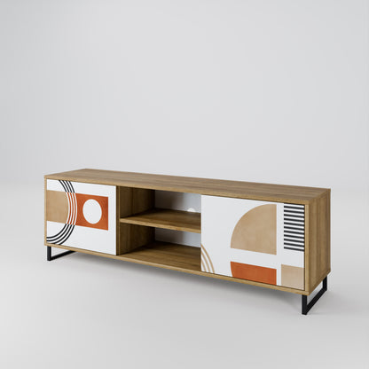 CIRCLE RHYTM 2-Door TV Cabinet