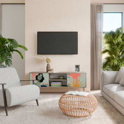 KANAGAWA BEAUTY 2-Door TV Cabinet