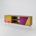 VIVID GEOMETRY 2-Door TV Cabinet