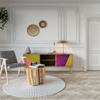 VIVID GEOMETRY 2-Door TV Cabinet