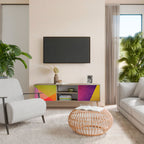 VIVID GEOMETRY 2-Door TV Cabinet