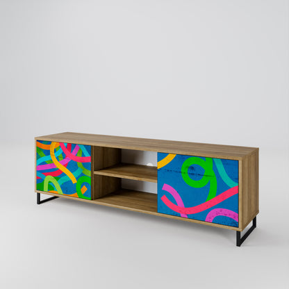STREAMER TANGLE 2-Door TV Cabinet