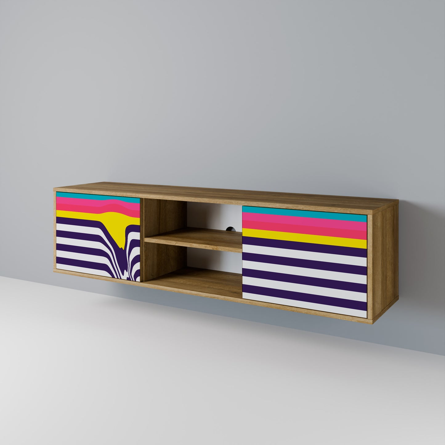 TONE COLLAPSE 2-Door TV Cabinet