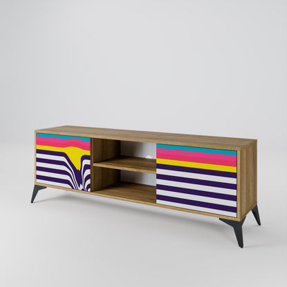 TONE COLLAPSE 2-Door TV Cabinet