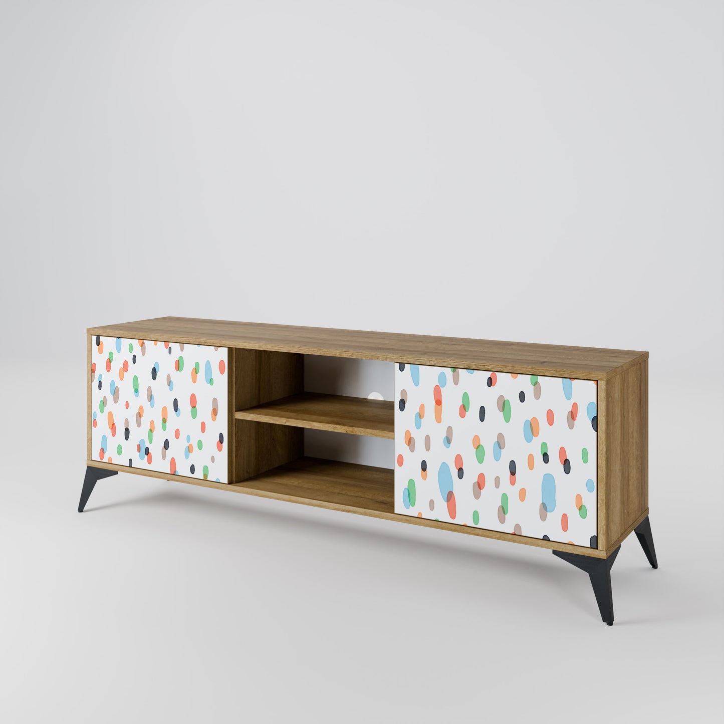 ENERGETIC SPOTS 2-Door TV Cabinet