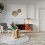 MAKESHIFT ARTISTRY 2-Door TV Cabinet