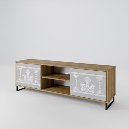 THAI GRAY 2-Door TV Cabinet