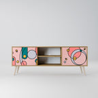 GOSSAMER ECHOES 2-Door TV Cabinet