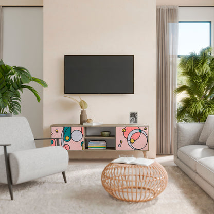 GOSSAMER ECHOES 2-Door TV Cabinet