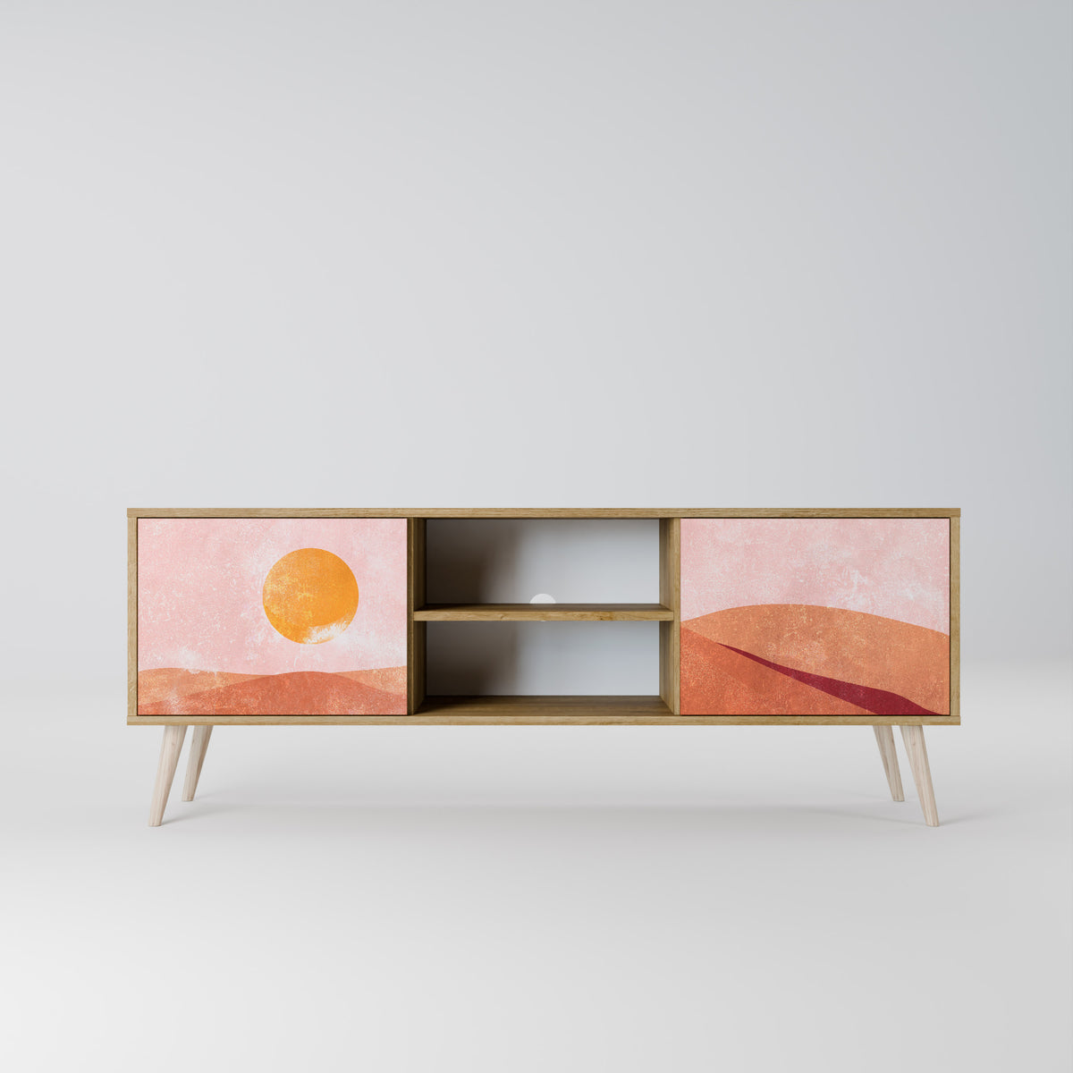 LUMINOUS SUNLIGHT 2-Door TV Cabinet