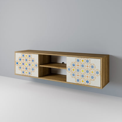 PATTERNED PRISM 2-Door TV Cabinet