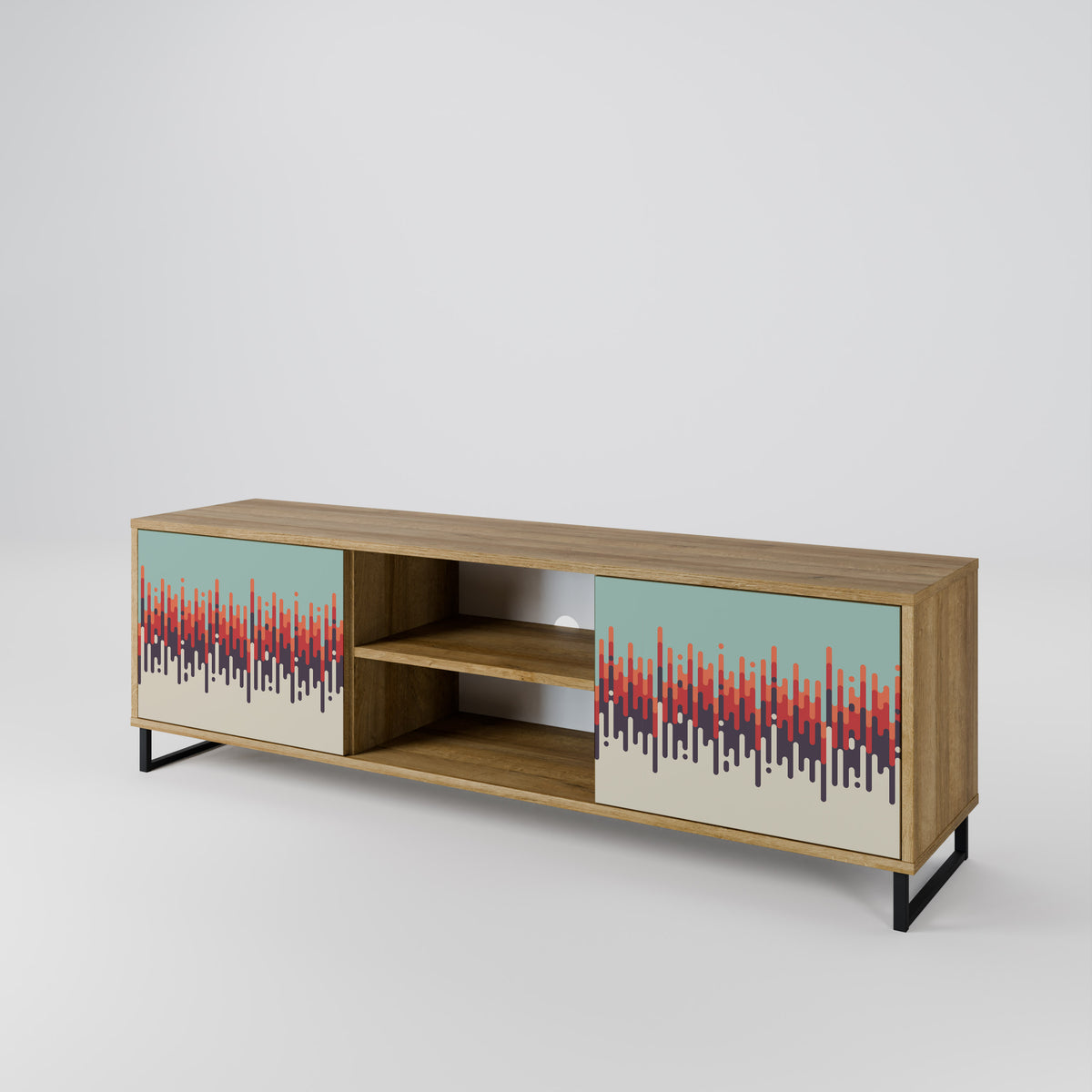 CHROMA CONTOURS 2-Door TV Cabinet