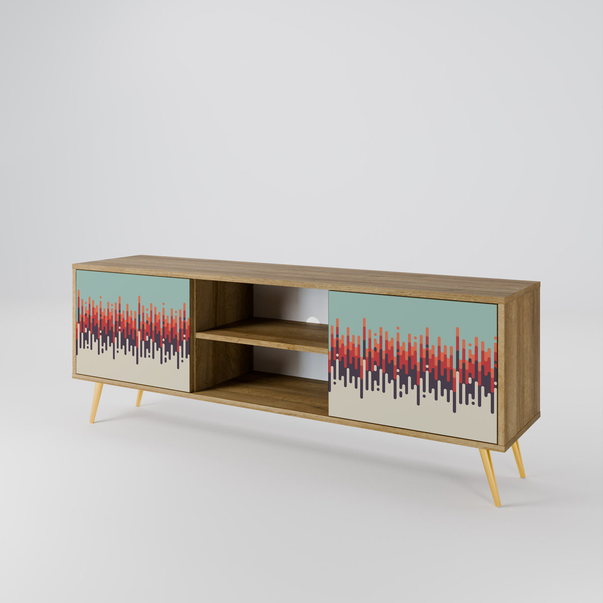CHROMA CONTOURS 2-Door TV Cabinet