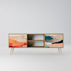 ABSTRACT LANDSCAPE 2-Door TV Cabinet