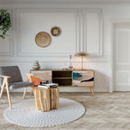 ABSTRACT LANDSCAPE 2-Door TV Cabinet