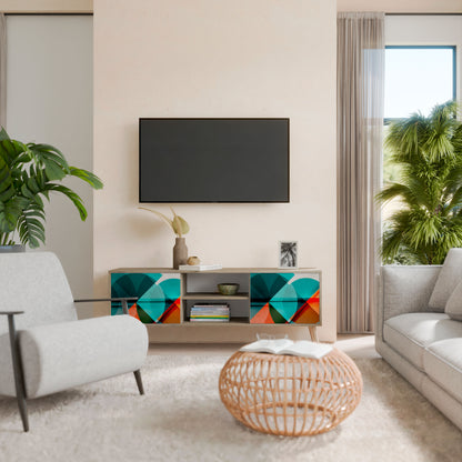 CIRCULAR RHAPSODY 2-Door TV Cabinet