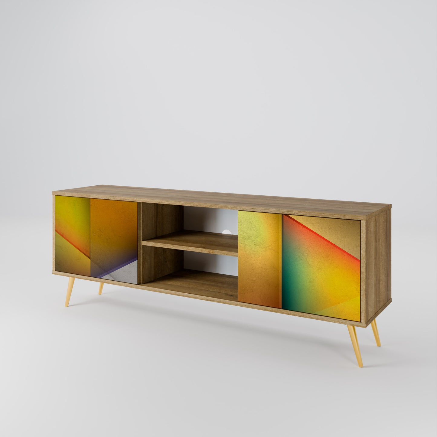 PIERCING SHARPNESS 2-Door TV Cabinet
