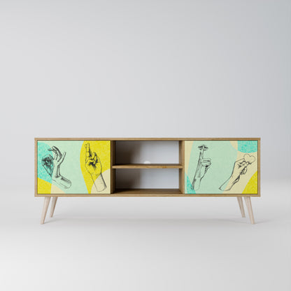 BODY LANGUAGE 2-Door TV Cabinet