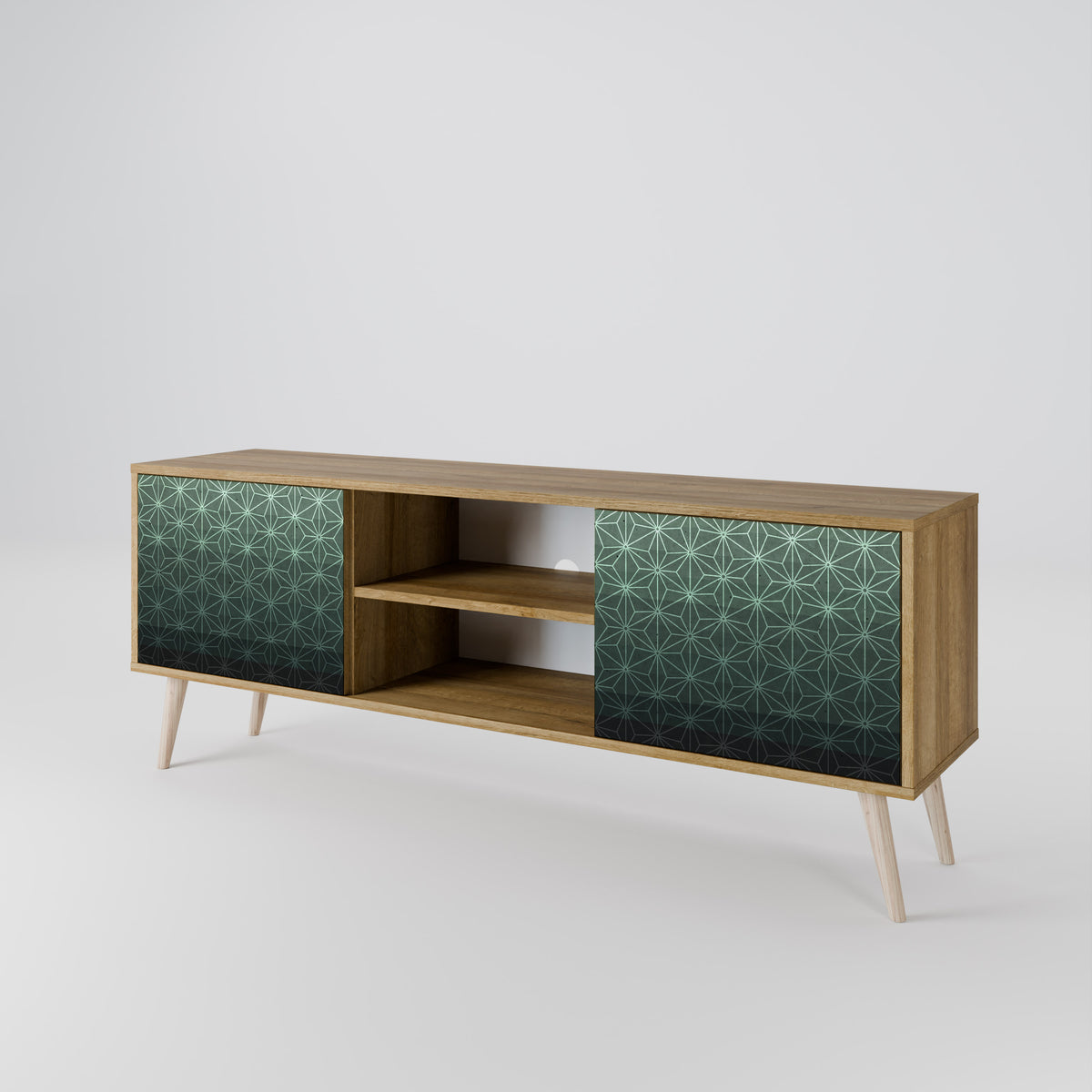 ORNAMENTAL GLIMMER 2-Door TV Cabinet
