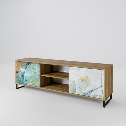 ABSTRACT THOUGHTS 2-Door TV Cabinet