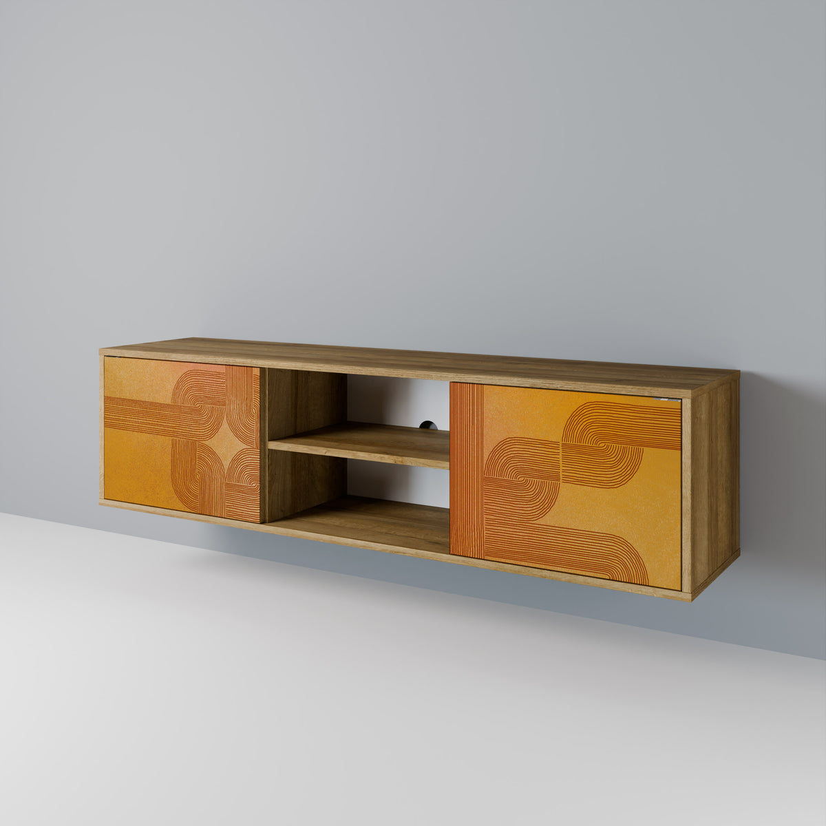 STRENGTHENING RELATION 2-Door TV Cabinet