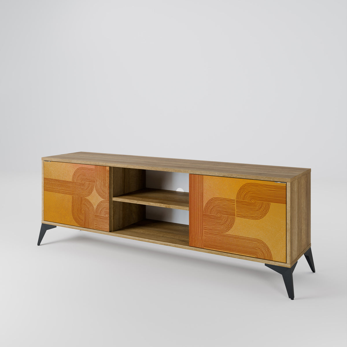 STRENGTHENING RELATION 2-Door TV Cabinet