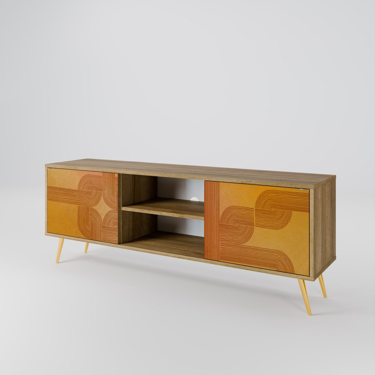 STRENGTHENING RELATION 2-Door TV Cabinet