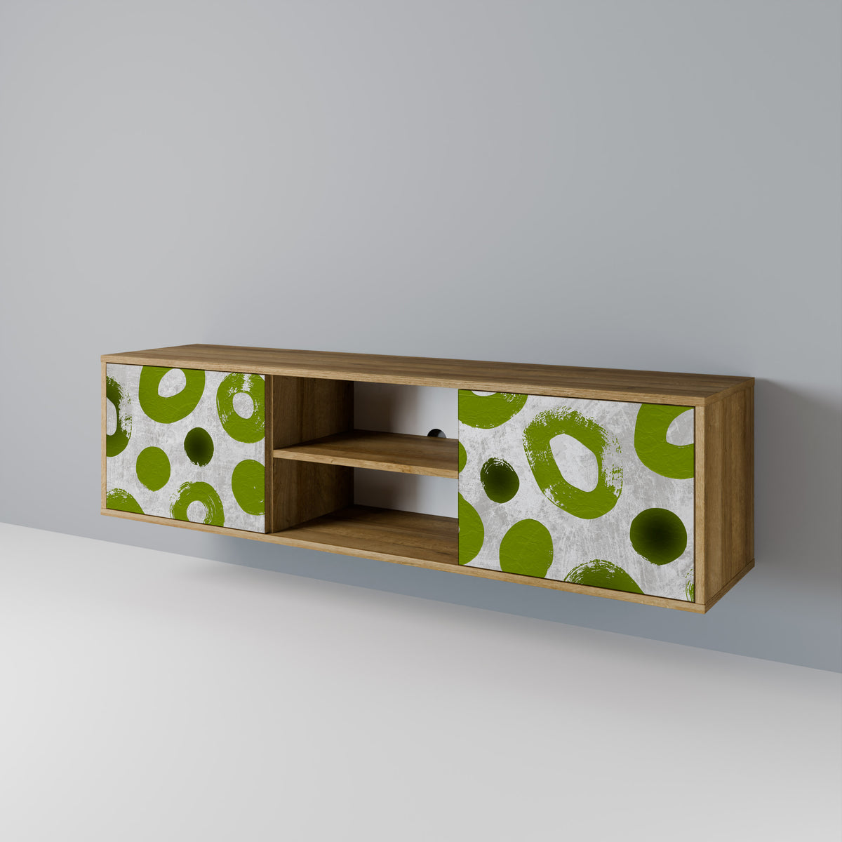 GREEN RHAPSODY 2-Door TV Cabinet