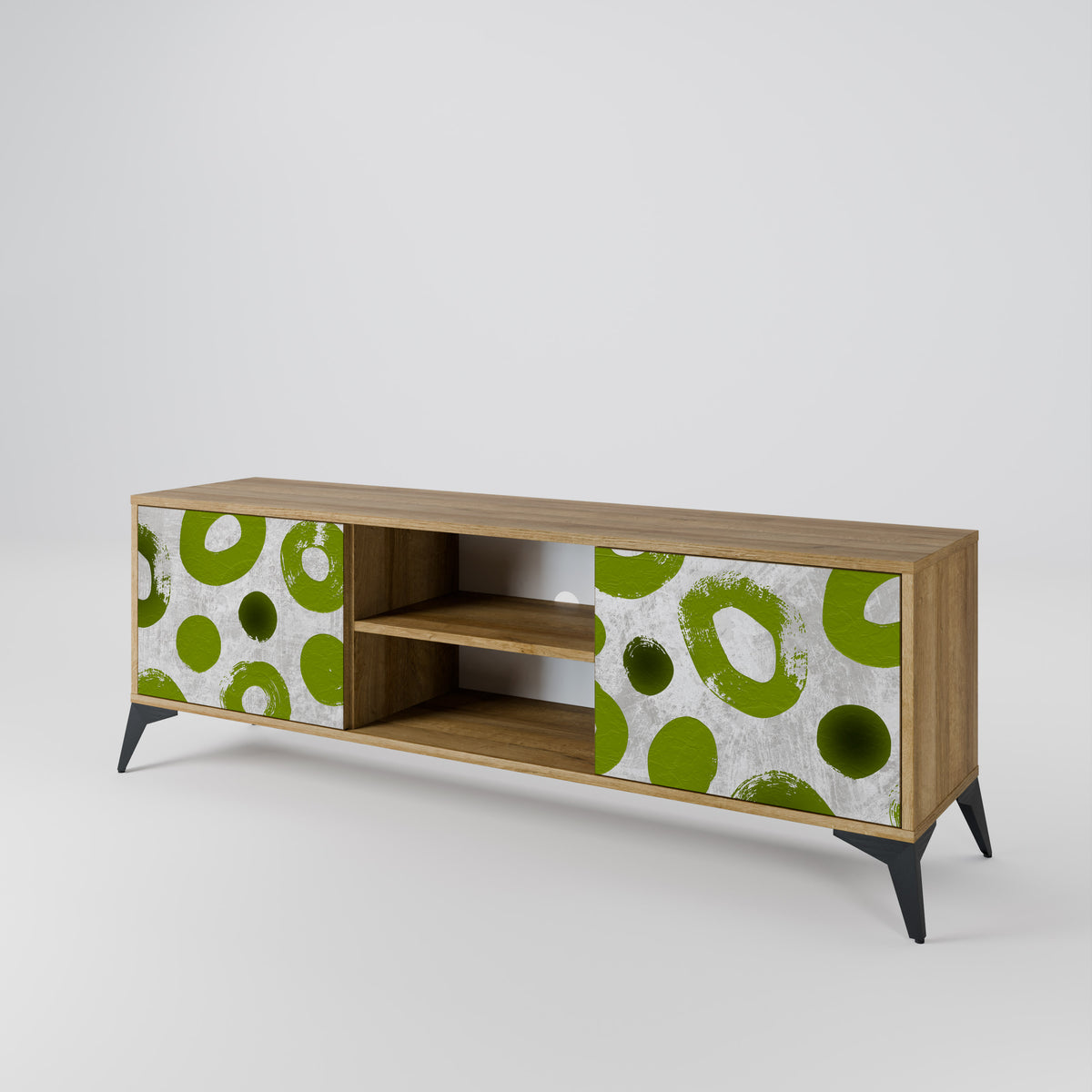 GREEN RHAPSODY 2-Door TV Cabinet