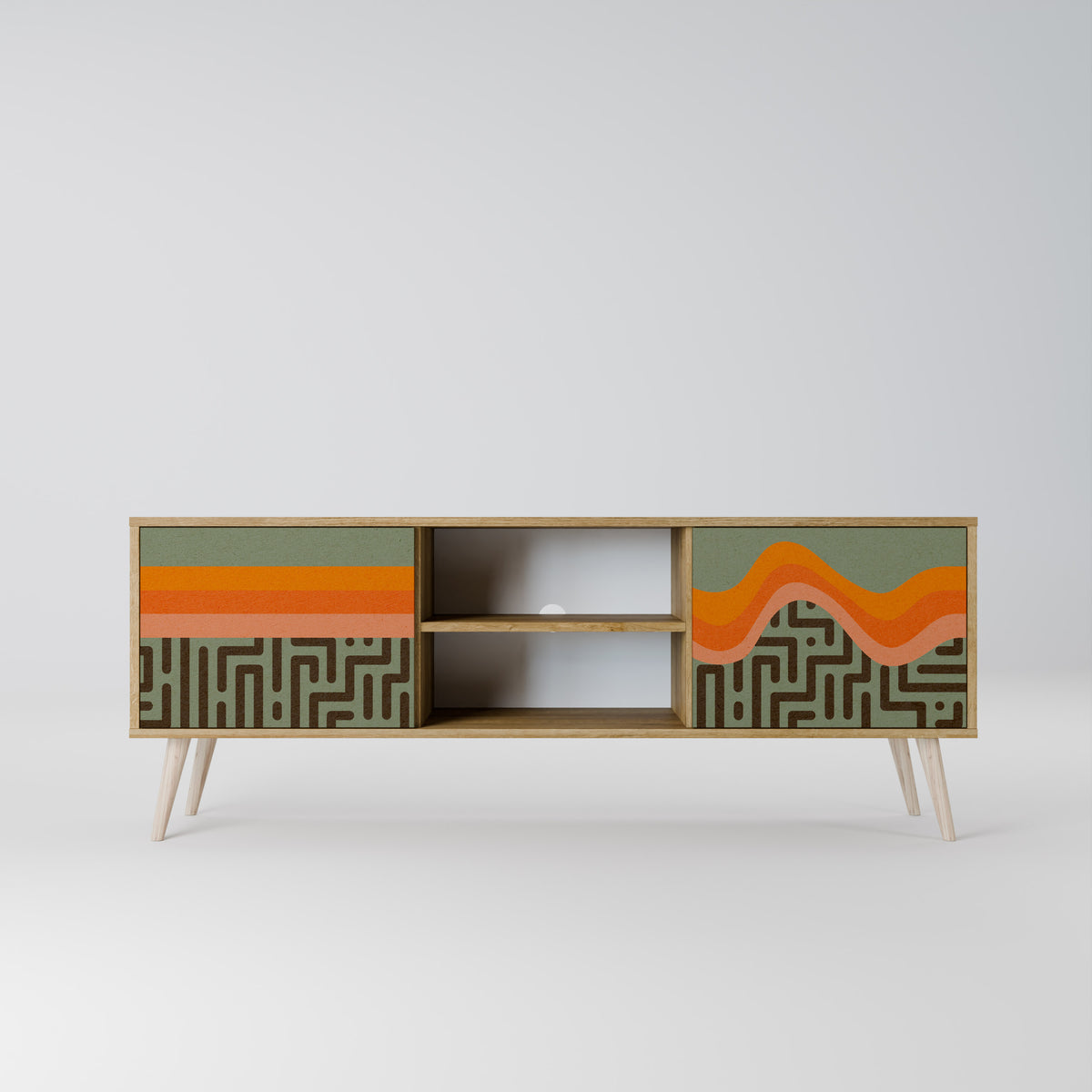 SIMPLE SOLUTIONS 2-Door TV Cabinet