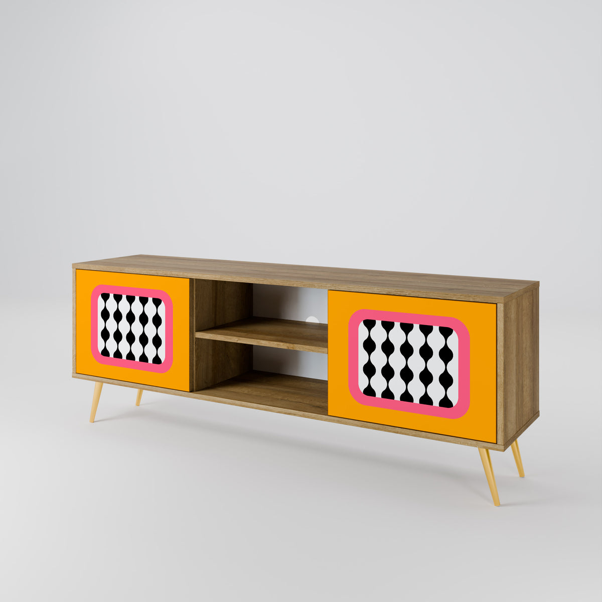 TEARS IN HEAVEN 2-Door TV Cabinet