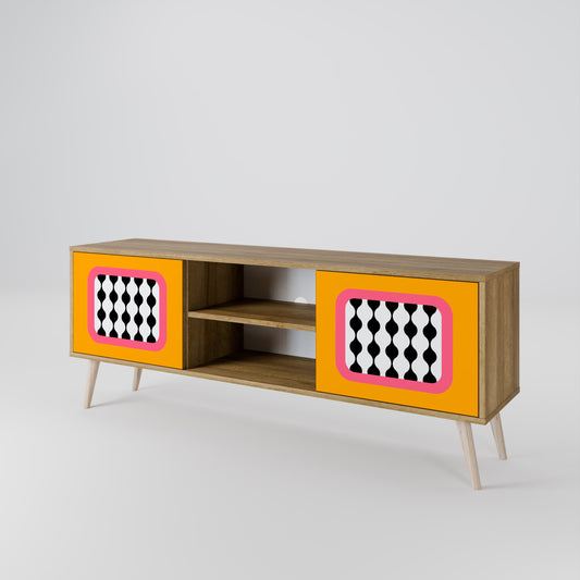 TEARS IN HEAVEN 2-Door TV Cabinet