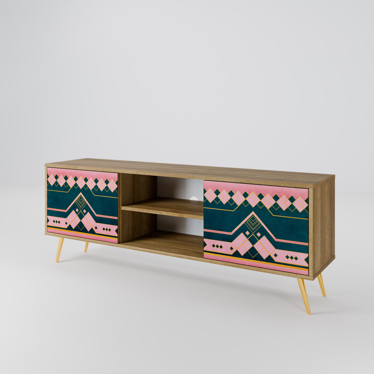ROYAL COMPOSITION 2-Door TV Cabinet