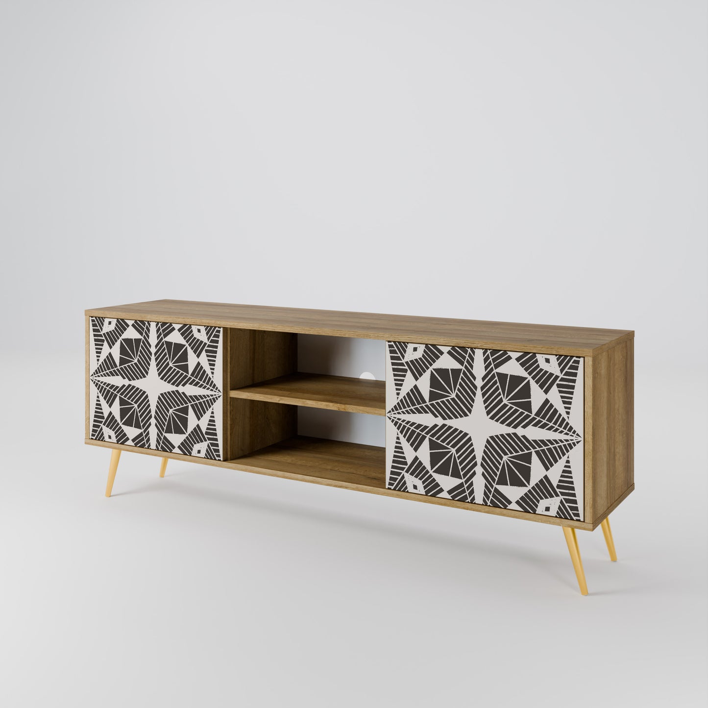 MONOCHROME NEXUS 2-Door TV Cabinet