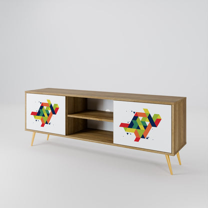 FUTURE SIGN 2-Door TV Cabinet