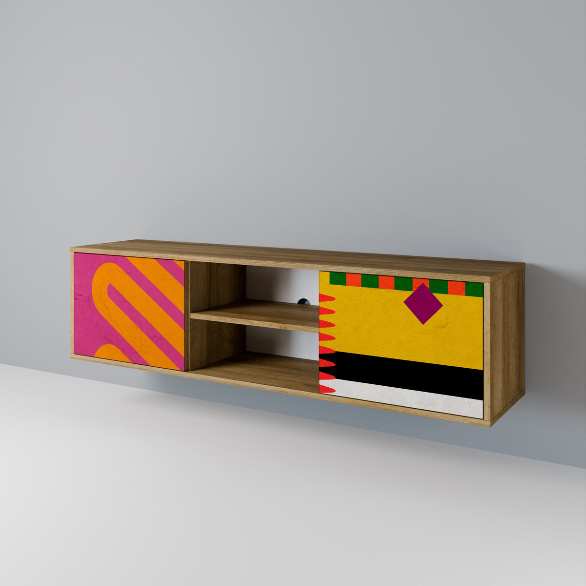 VIVID ART 2-Door TV Cabinet