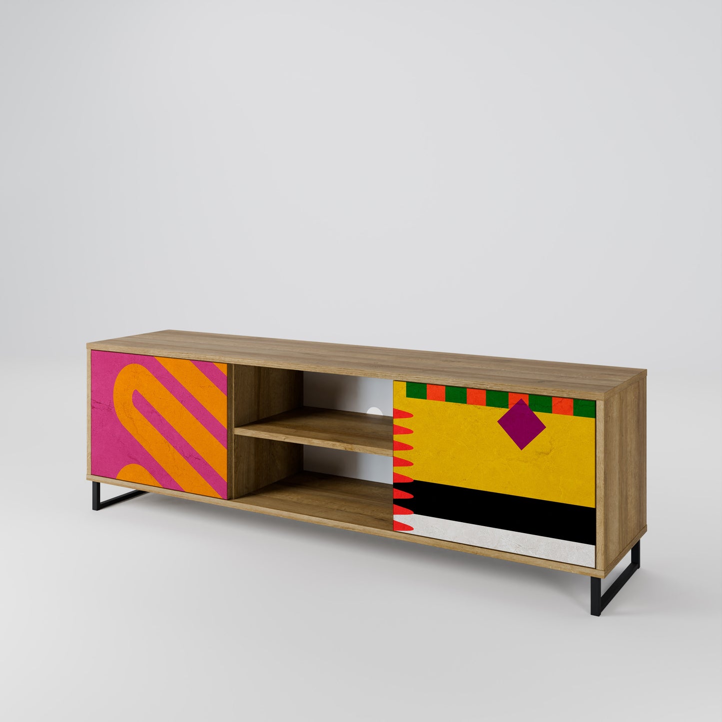 VIVID ART 2-Door TV Cabinet