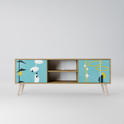 PATHS TO HAPPINESS 2-Door TV Cabinet