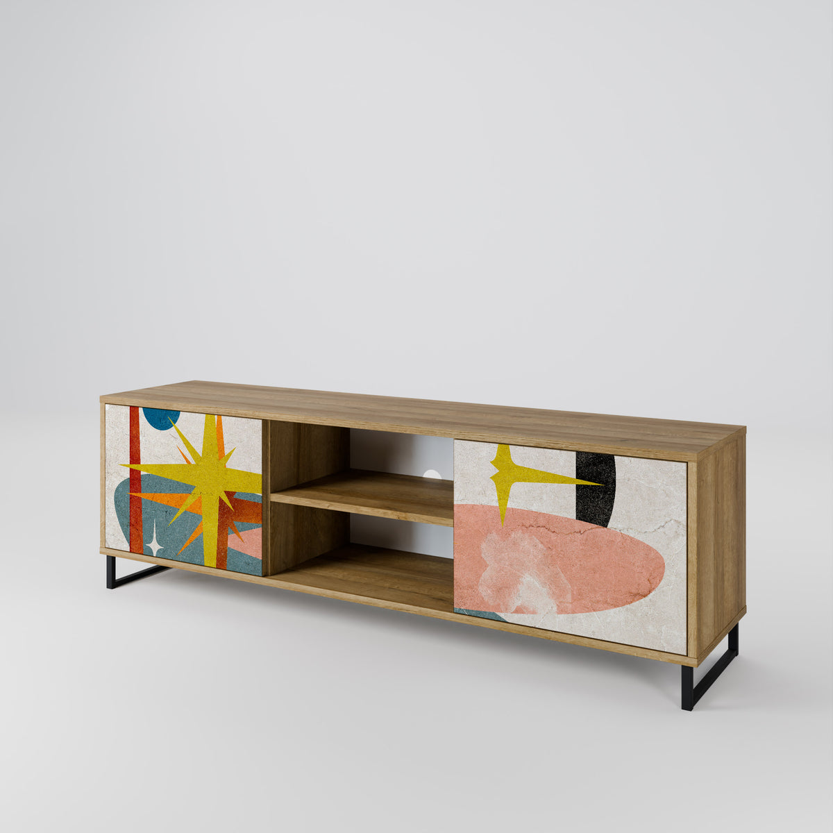 INTERSTELLAR VIBES 2-Door TV Cabinet