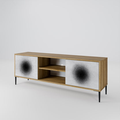 BLACK HOLE 2-Door TV Cabinet