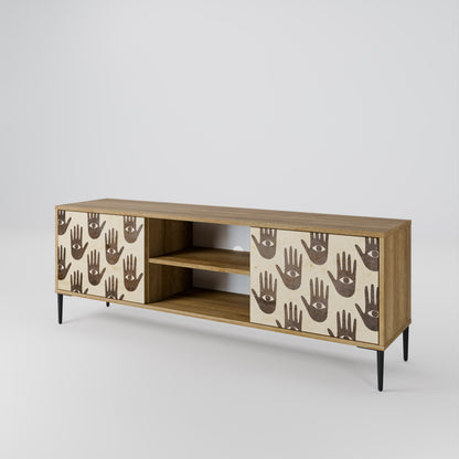 SEE MORE 2-Door TV Cabinet