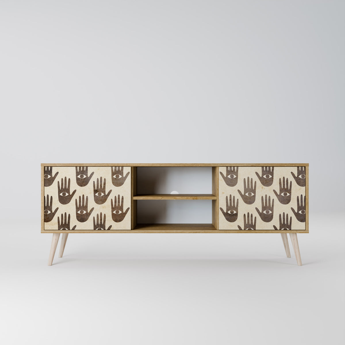 SEE MORE 2-Door TV Cabinet