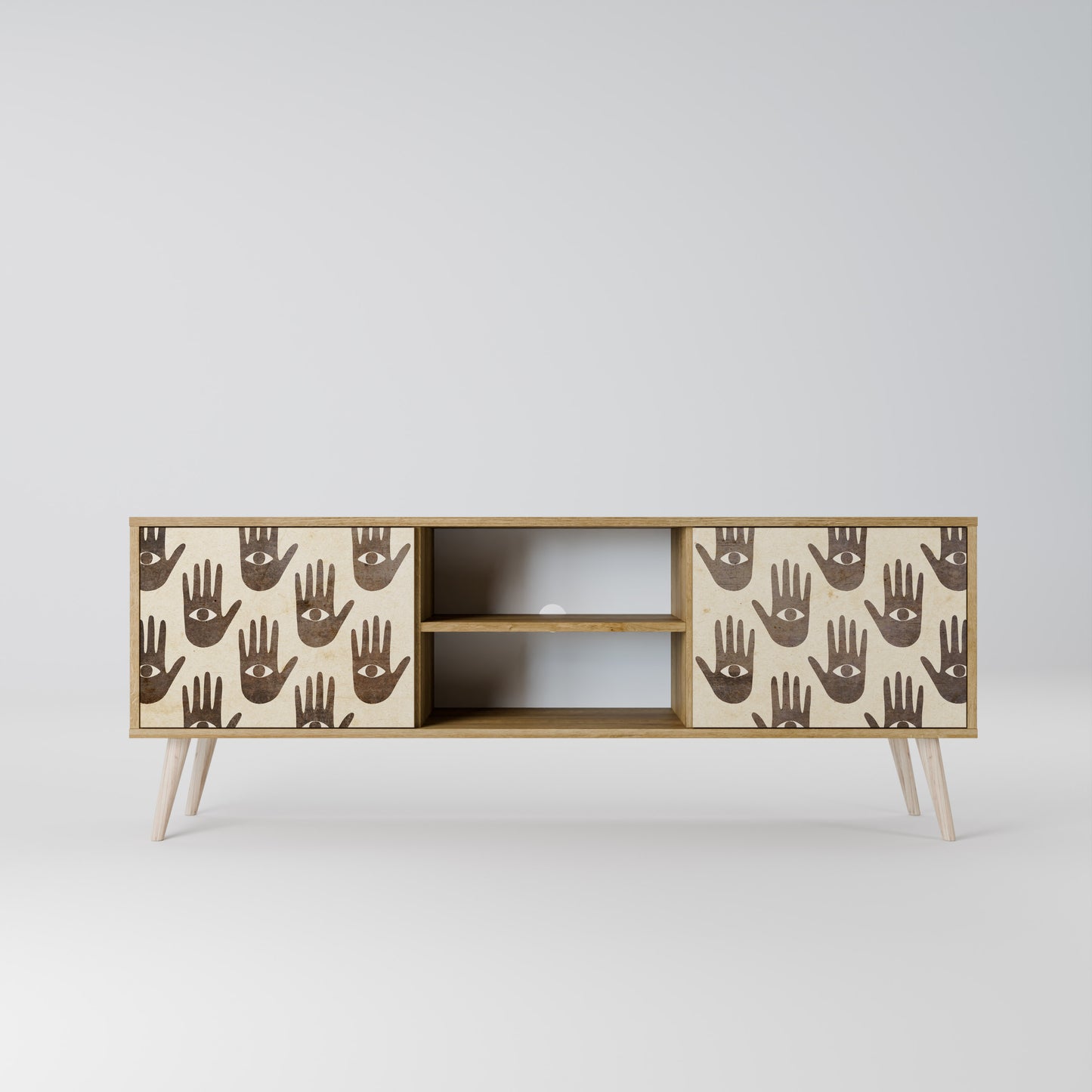 SEE MORE 2-Door TV Cabinet
