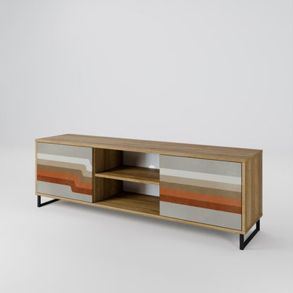 PECULIAR TRAIL 2-Door TV Cabinet