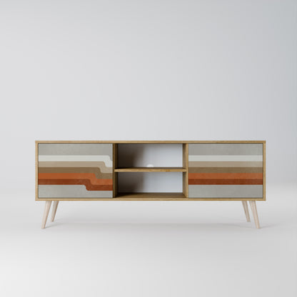 PECULIAR TRAIL 2-Door TV Cabinet