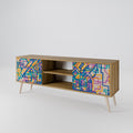 MEMORIES MAP 2-Door TV Cabinet