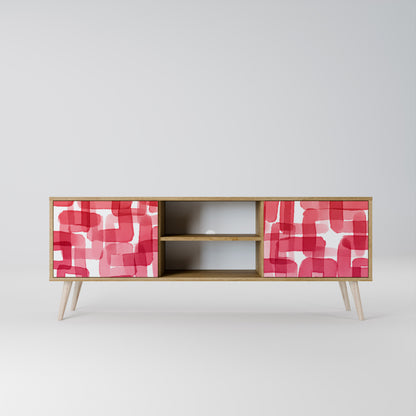 KALEIDOSCOPIC CUBISM 2-Door TV Cabinet