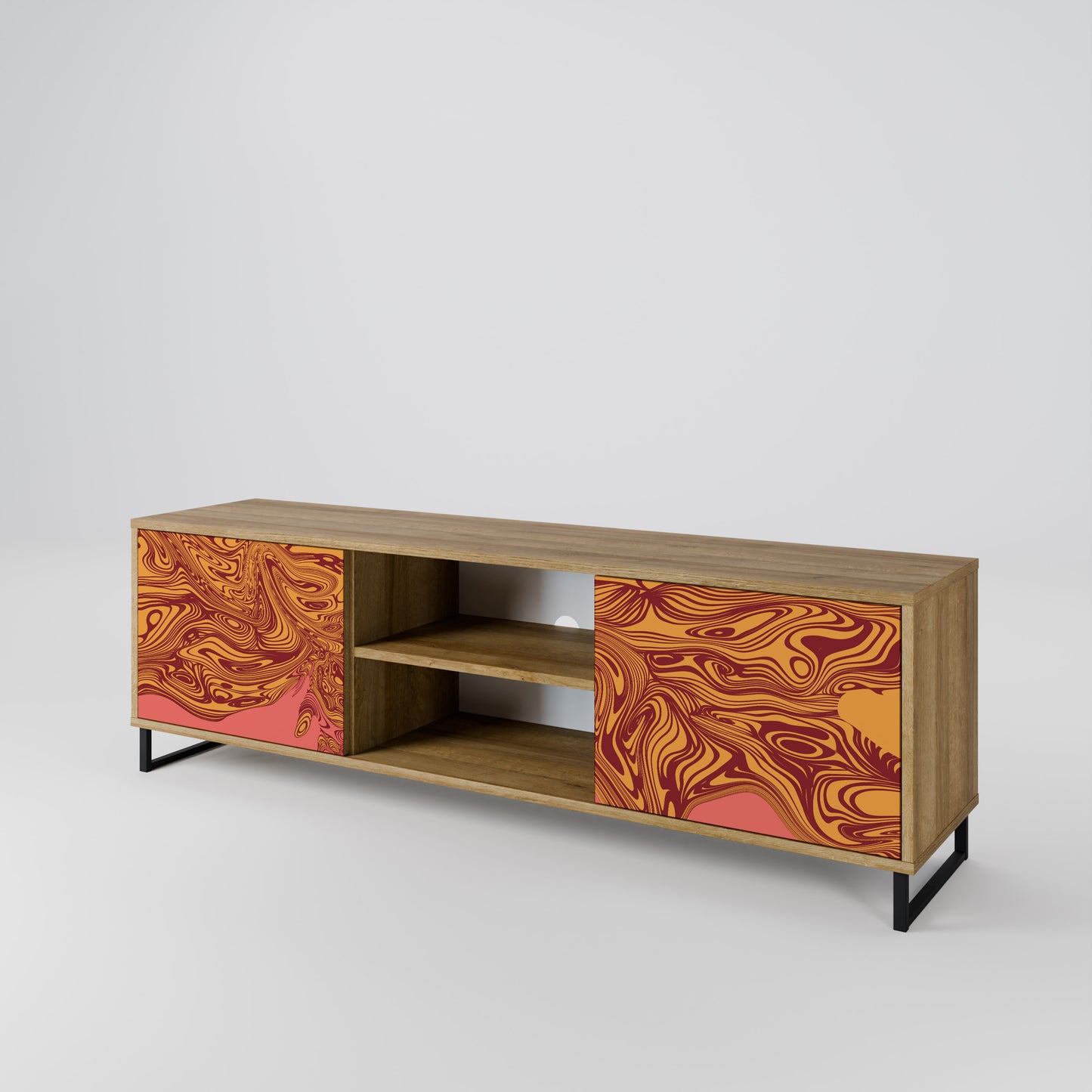 FLOATING THOUGHTS 2-Door TV Cabinet