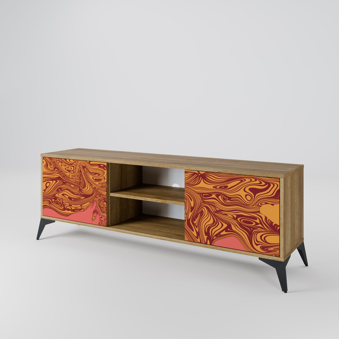 FLOATING THOUGHTS 2-Door TV Cabinet