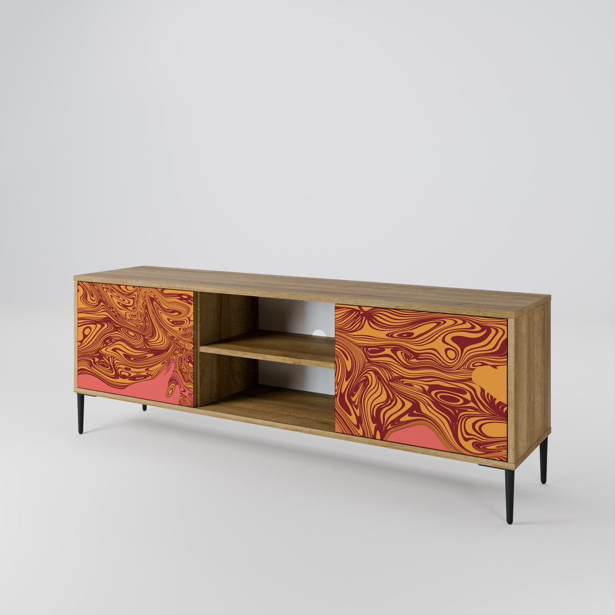 FLOATING THOUGHTS 2-Door TV Cabinet